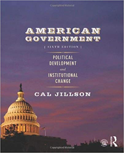 American Government Political Development and Institutional Change 6th