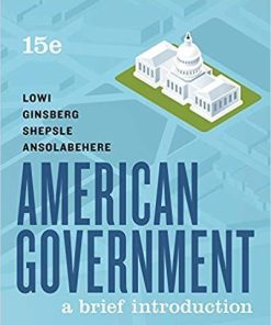 American Government A Brief Introduction Brief Fifteenth Brief Fifteenth 15Th