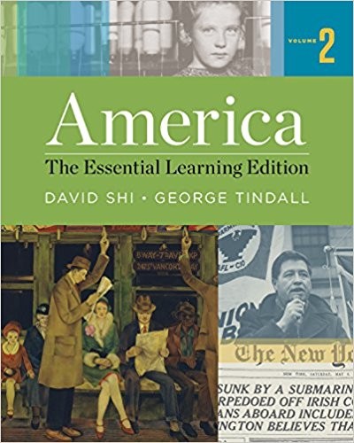 America The Essential Learning Vol 2 1st