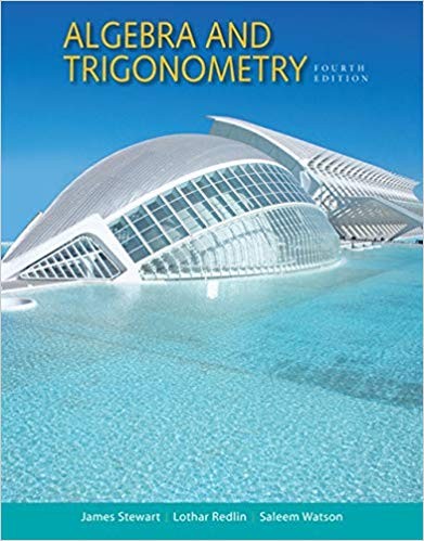 Algebra and Trigonometry 4th by James Stewart