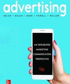 Advertising An Integrated Marketing Communication Perspective 4Th
