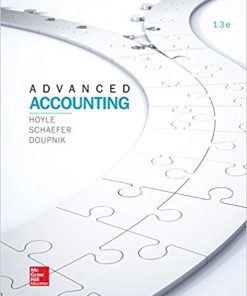 Advanced Accounting 13th by Joe Ben Hoyle