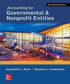 Accounting For Governmental Nonprofit Entities 17Th