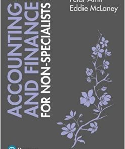 Accounting and Finance for NonSpecialists 10th by Peter Atrill