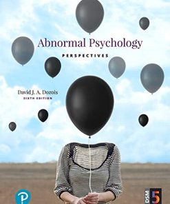 Abnormal Psychology Perspectives 6th Canadian