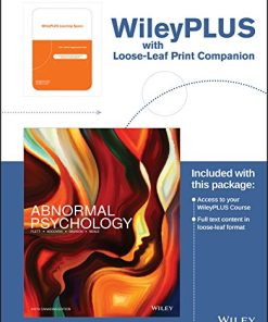 Abnormal Psychology 6th Canadian