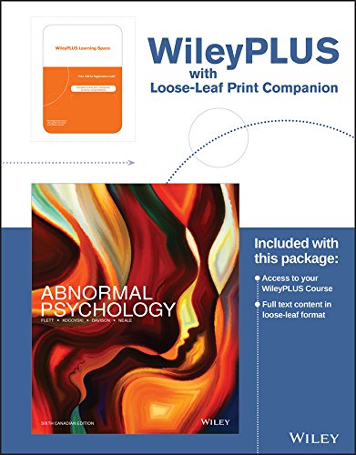 Abnormal Psychology 6th Canadian