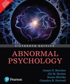 Abnormal Psychology 16th 16E James Butcher James Hooley