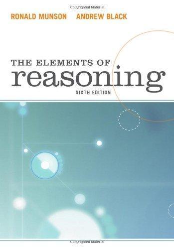 The Elements Of Reasoning 6Th