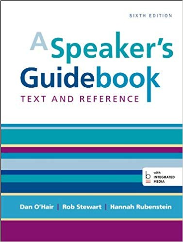 A Speaker8217s Guidebook Text and Reference Sixth