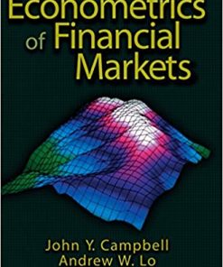 The Econometrics of Financial Markets 2nd ed