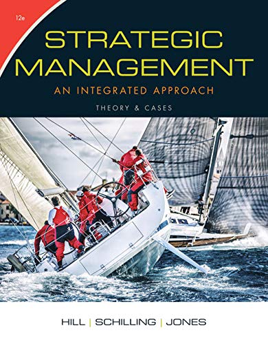 Strategic Management Theory 038 Cases An Integrated Approach 12th
