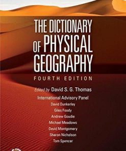The Dictionary Of Physical Geography 4Th
