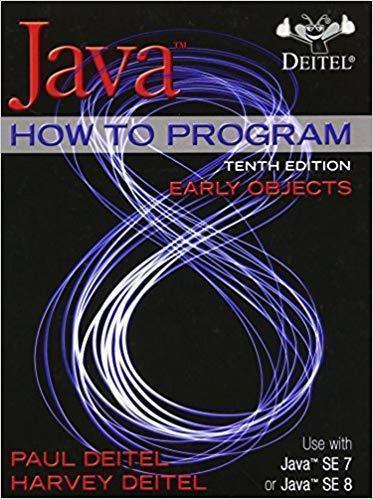 Java How To Program Early Objects 10Th
