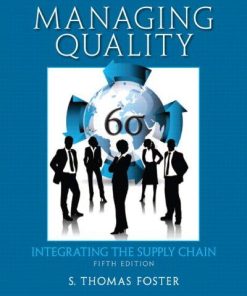 Managing Quality Integrating The Supply Chain 5Th