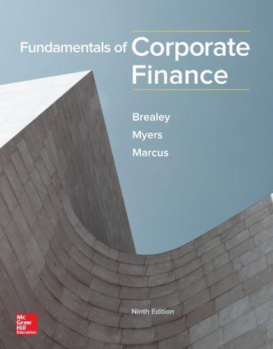 Fundamentals Of Corporate Finance 9Th