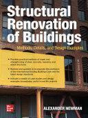 Structural Renovation Of Buildings Methods Details And Design Examples 2Nd