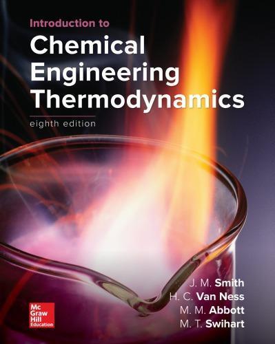 Introduction To Chemical Engineering Thermodynamics 8Th