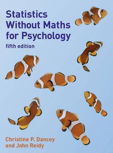 Statistics Without Maths For Psychology 5Th