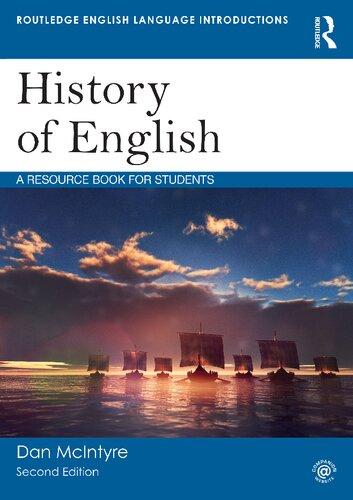 History Of English A Resource Book For Students 2Nd