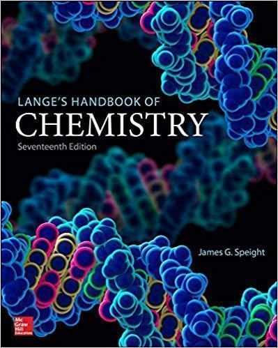 Langes Handbook Of Chemistry 17Th