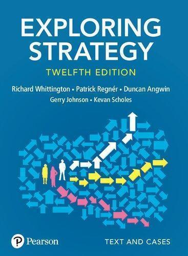 Exploring Strategy Text And Cases 12Th