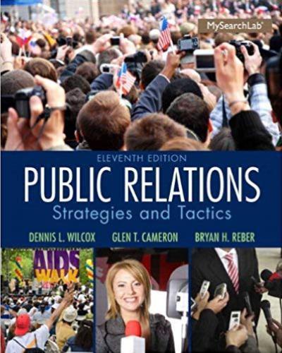 Public Relations Strategies And Tactics 11Th