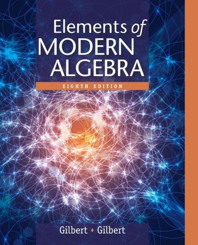 Elements Of Modern Algebra 8Th