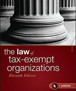 The Law Of Tax Exempt Organizations 11Th