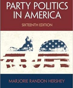 Party Politics In America 16Th