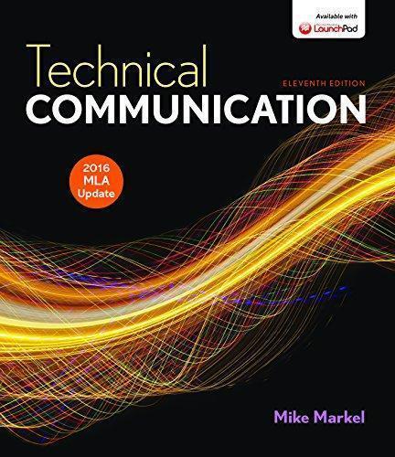 Technical Communication With 2016 Mla Update 11Th