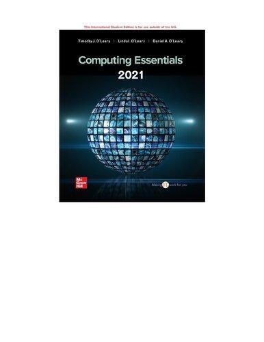 Computing Essentials 2021 28Th