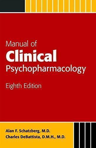 Manual Of Clinical Psychopharmacology 8Th
