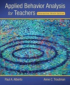 Applied Behavior Analysis For Teachers 9Th