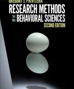 Research Methods For The Behavioral Sciences 2Nd