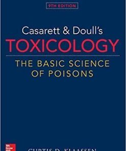 Casarett Doulls Toxicology The Basic Science Of Poisons 9Th
