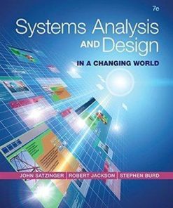 Systems Analysis And Design In A Changing World 7Th