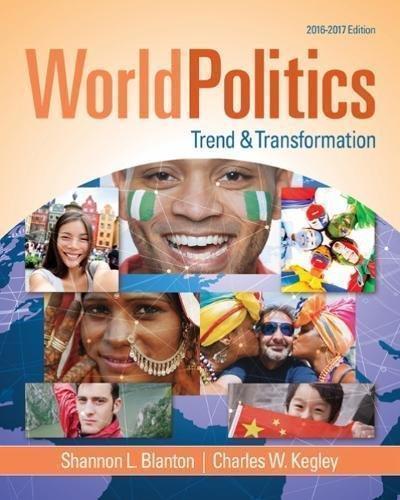 World Politics Trend And Transformation 2016 2017 16Th