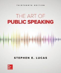 The Art Of Public Speaking Stephen E Lucas