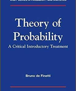Theory Of Probability A Critical Introductory Treatment