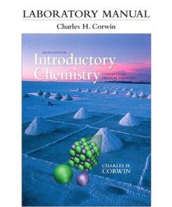 Laboratory Manual For Introductory Chemistry Concepts And Critical Thinking