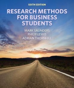 Research Methods For Business Students 6Th