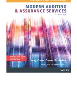 Modern Auditing And Assurance Services 6Th