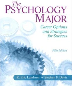 The Psychology Major Career Options And Strategies For Success 5Th