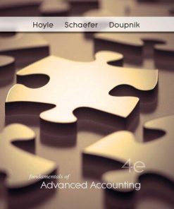 Fundamentals Of Advanced Accounting 4Th