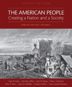 The American People Creating A Nation And A Society Concise Volume 1 8Th