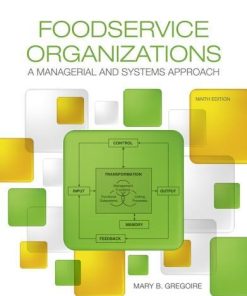 Foodservice Organizations A Managerial And Systems Approach 9Th