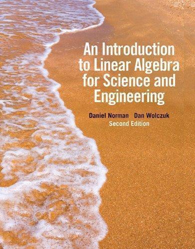 Introduction To Linear Algebra For Science And Engineering 2Nd