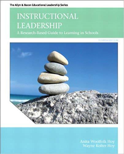 Instructional Leadership A Research Based Guide To Learning In Schools 4Th