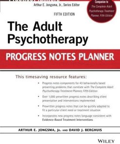 The Adult Psychotherapy Progress Notes Planner 5Th